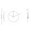 New Anda Metal Analog Wall Clock
