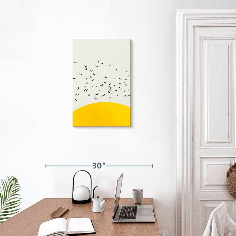 Oberle A Thousand Birds, 24" H x 16" W