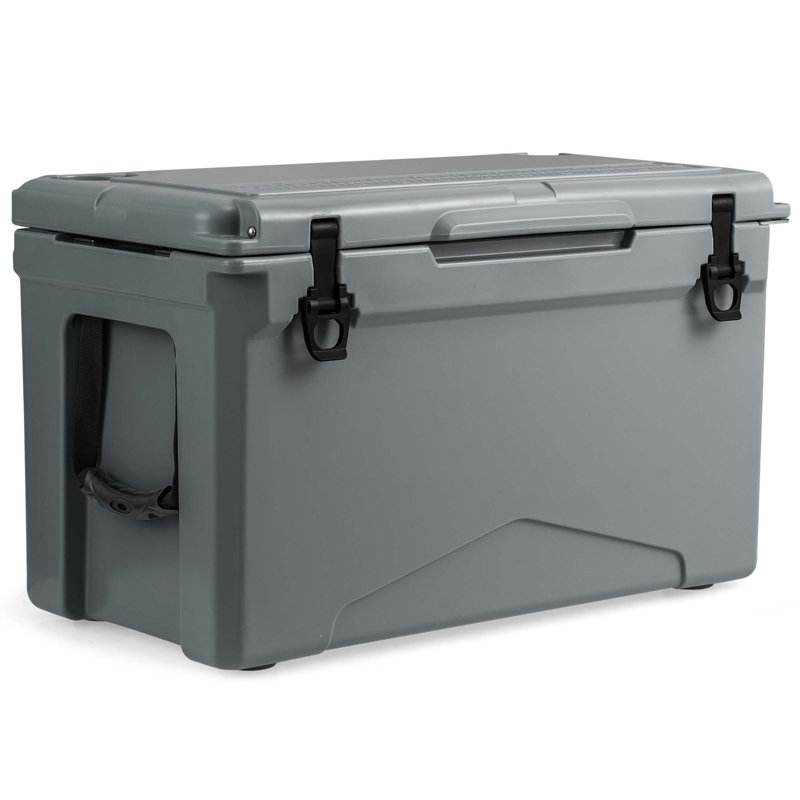 Costway 50 Quarts Ice Chest, Charcoal