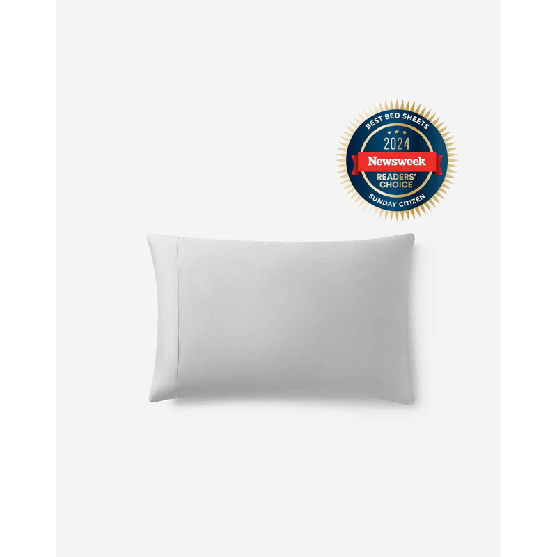 Silky Lyocell Pillowcase Set, Slate Gray, Queen Pillowcase Pack