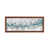 Cadre flottant classique en toile brune