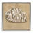 Earth Tone Expressionist Shell Floating Frame, design by June Erica Vess-893344776-893344791