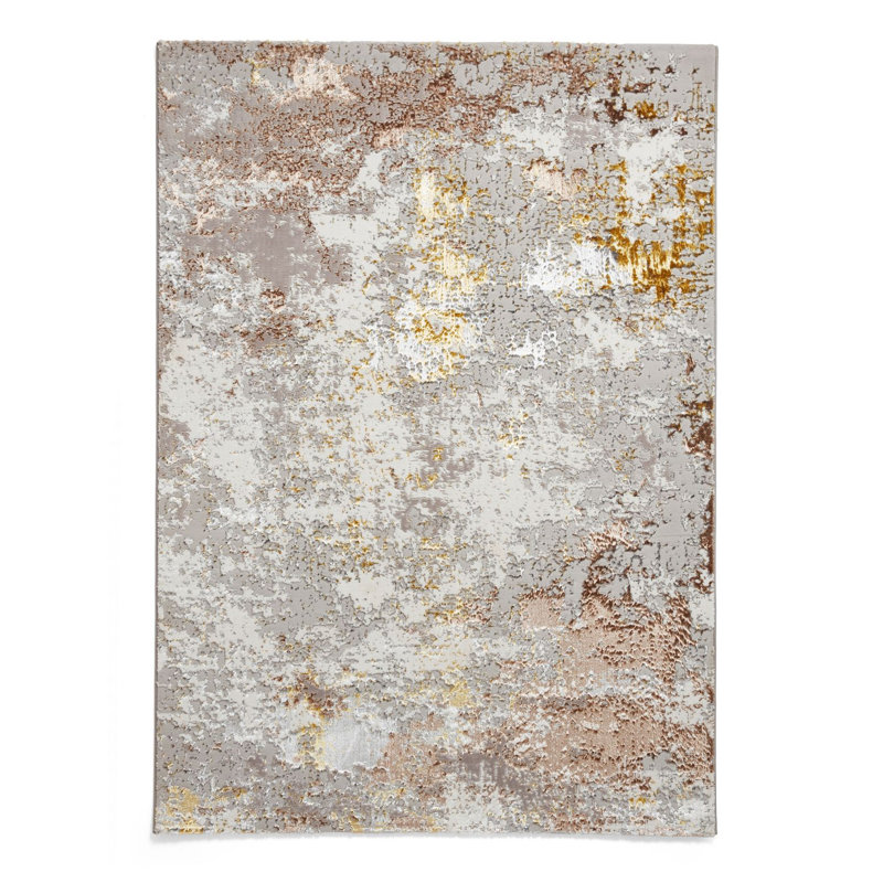 Creation area rug Machine Woven Rectangle Gold, Rectangle 120 x 170cm