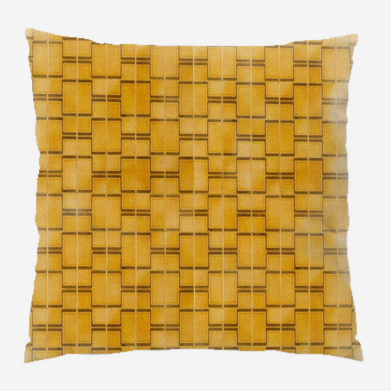 Coussin décoratif à texture transparente, Intérieur