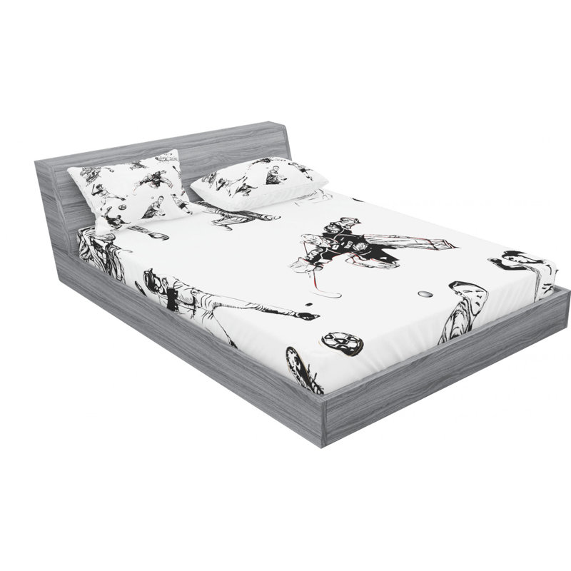 Microfiber Sheet Set, Full Sheet Set with Fitted Sheet