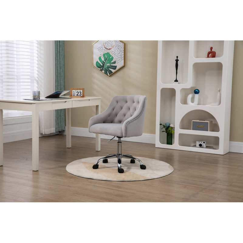 Chaise de travail Kirsey, Gris