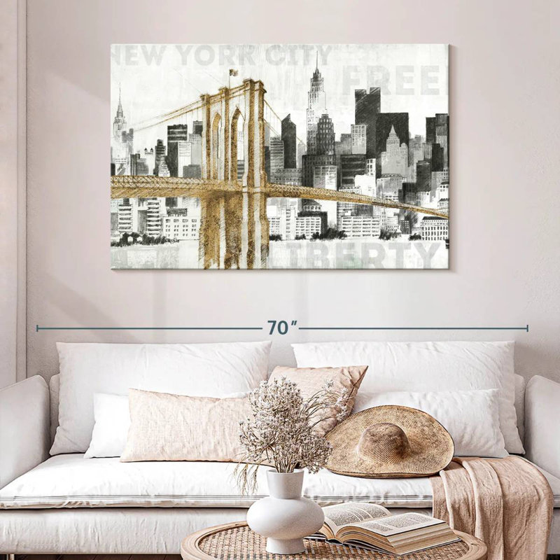 Hannes, New York, horizon I, H 32 po x l 48 po