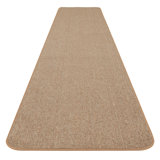 Skid-Resistant Carpet Runner - Pebble Beige - Many Other Sizes To Choose From