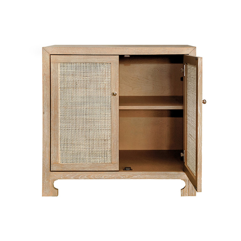 Alden Solid Wood Accent Cabinet