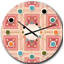 Horloge murale géométrique rétro Design II - Mid-Century-40748239