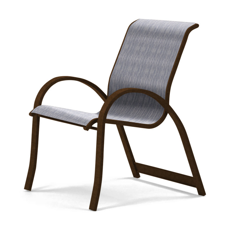 Fauteuil de salle à manger empilable Hiraku, Brooks, Kona