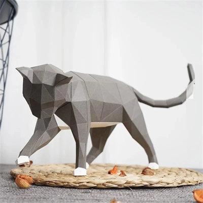 Cardboard Figurine / Sculpture Decorative Object
