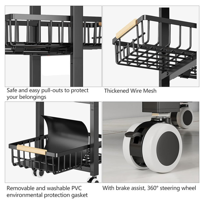 Metal Bar Cart