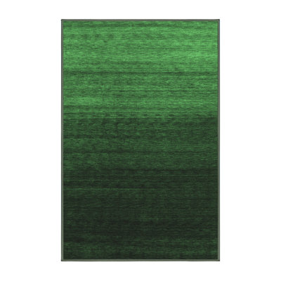 Washable Abstract Indoor Rug