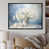 Black Floater Framed
