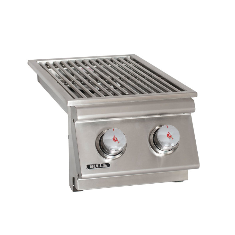 Bull 22,000 BTU Stainless Steel Double Side Burner