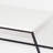 Linn Coffee Table Modern Rectangular Nesting Coffee Table Set with Metal Frame-1660404733