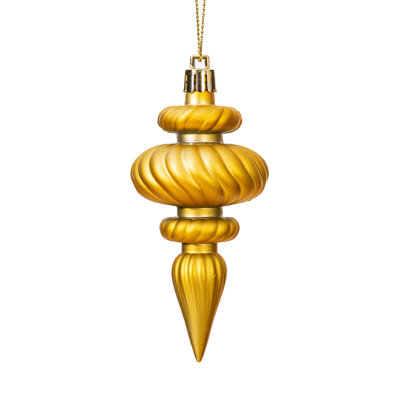 4" Shatterproof Finial Ornament