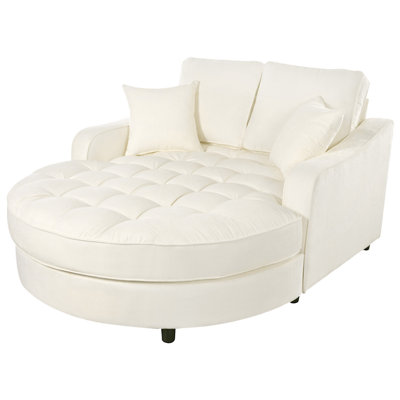 55" Modern Chaise Lounge Sofa Bed Upholstered Sofa Couch by Red Barrel Studio
