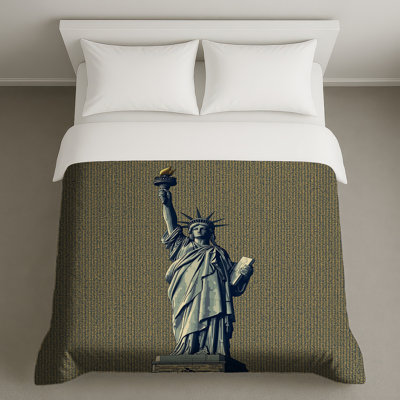 Statue of Liberty Illustration Housses de couette