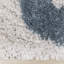 Tapis abstrait crème / sarcelle Jenna-793210606