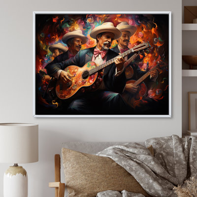 «Mexico Mariachi Melody Musical II», reproduction d'art sur toile