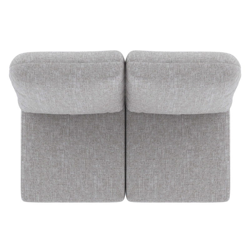 Indoor/Outdoor Sunbrella® Seat/Back Cushion, Canvas Granite Sunbrella® Canvas