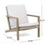Mobilier de patio d'extérieur 4 pièces Leah Chat