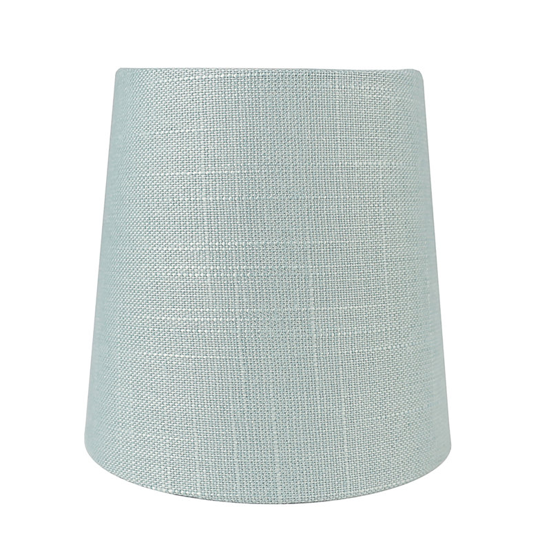 Gracie Oaks, ensemble de 6 abat-jours lustre à pince en lin Capri, 4 po x 5 po x 5 po, H 5 po x l 4 po x P 5 po, Capri