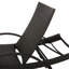 Chaise longue en osier avec accoudoirs Salem PE (ensemble de 2)