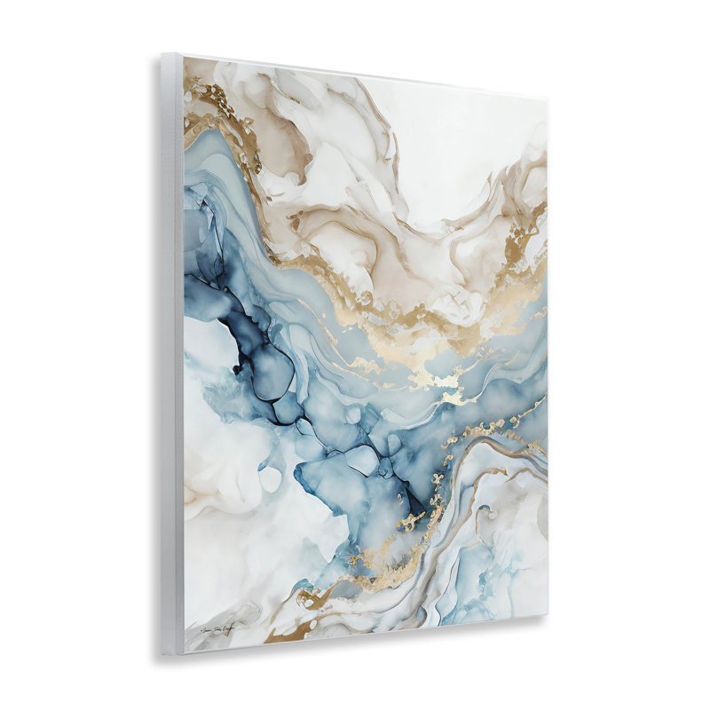 Chic Geode Pattern Wall Plaque Art by Seven Trees Design