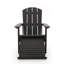 CHAISE ADIRONDack HUNTER FLODING AVEC HTTAWAY OTTOMAN