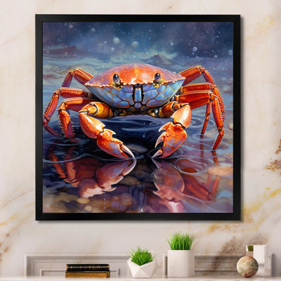 Décoration murale crabe Beachcombers IV - animaux