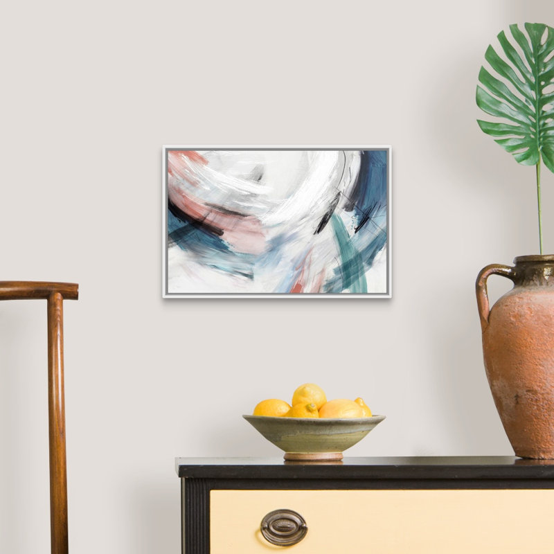 "Nuits blanches I" par PI studio-impression sur toile, Toile blanche encadrée, 14" H x 20" W x 1.75" D