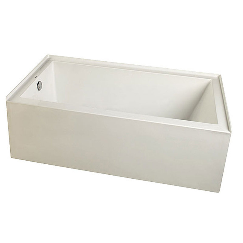 Vision 59.75'' x 32'' Soaking Acrylic Bathtub, Right