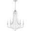 Lustre empire 5 lumières façon bougie