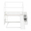 Lit superposé avec glissade Safety House-865036422