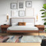 Ensemble de chambre avec lit plateforme 3 pièces Flemington