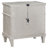 Evangeline Silver Oak 3-Drawer Nightstand with Hexagonal Hardware