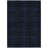 HomeRoots 3' X 5' Blue And Navy Blue Medallion Washable Indoor Outdoor Area Rug