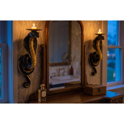 Renenutet Egyptian Cobra Goddess Wall Sconce