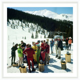 Snowmass Picnic Print by Slim Aarons