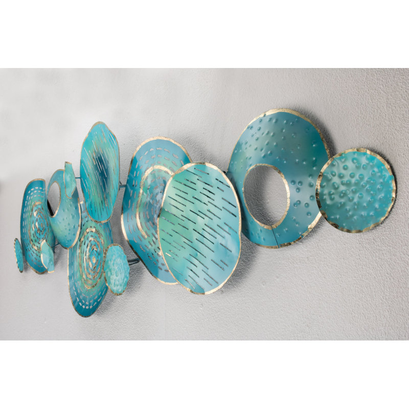 Handmade Modern Abstract Wall Decor on Metal