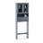 Gianpaul Over The Toilet Bathroom Storage Cabinet with Adjustable Shelf and Wall Mounted Rack-88318076