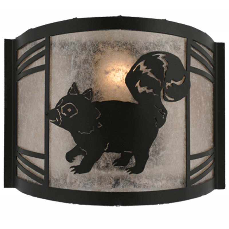 Jaiya Steel Flush Mounted Sconce