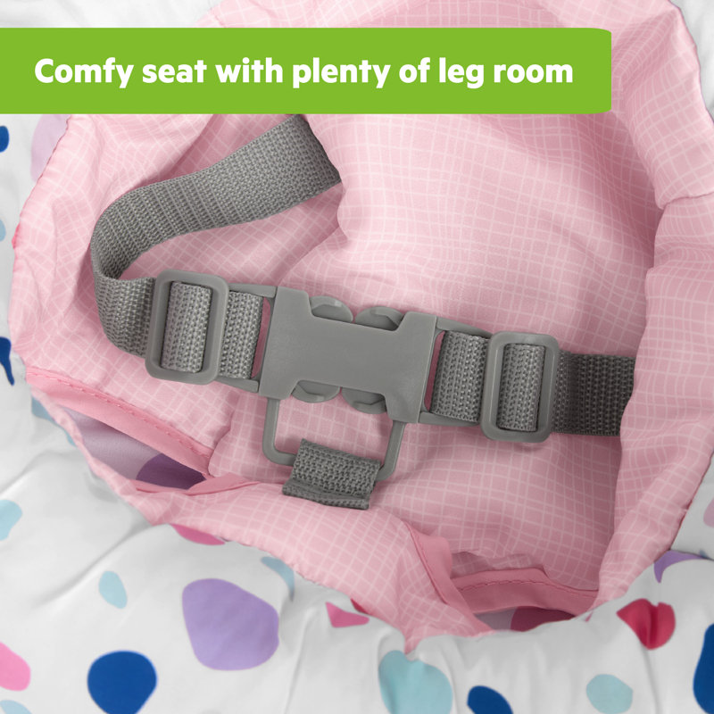 Learn-to-Sit 2-Position Floor Seat Terazzo Pink