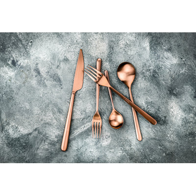 MEPRA Linea Stainless Steel Flatware Set - Service for 4