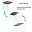 Ensemble de tables basses 2 pièces Cupp