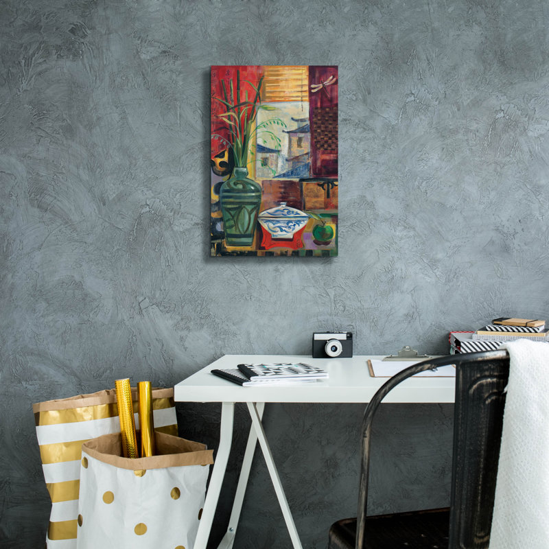  «Eastern Melody C» par Silvia Vassileva, art mural sur toile, 12 po x 18 po