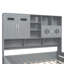 Lit de jour en bois avec tiroirs, armoire et tablette tout-en-un-1217647928-1217647929